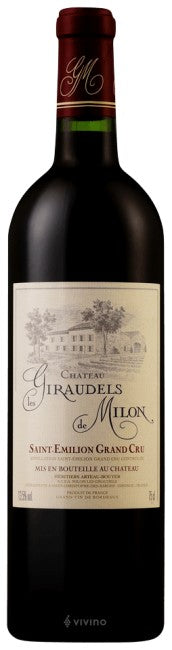 Château Les Giraudels de Milon - Saint-Émilion Grand Cru 2015 (750ml)