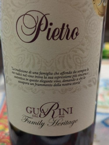 Guarini Family Heritage - Pietro Rosso 2024 (750ml)