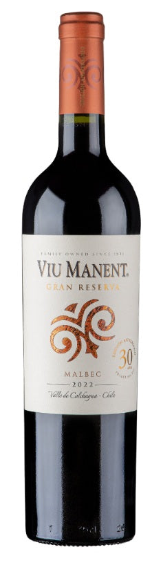 Viu Manent Gran Reserva Malbec 2022 (750ml)