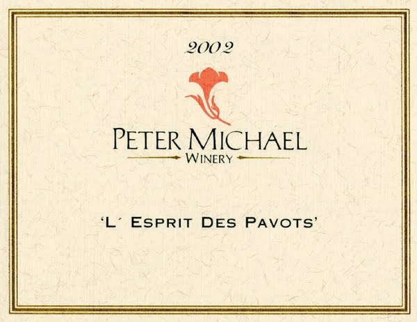 Peter Michael - L'Esprit des Pavots 2022 (750ml)