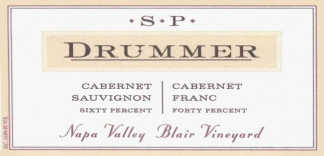 S.P. Drummer - Cabernet Sauvignon Blair Vineyard Napa Valley 2002 (1.5L)