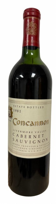 Concannon - Livermore Valley Cabernet Sauvignon 1981 (750ml)