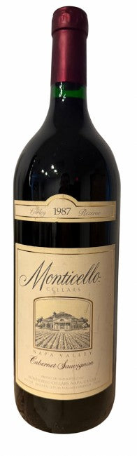 Monticello Cellars - Cabernet Sauvignon Corley Reserve 1987 (1.5L)