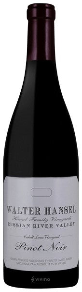 Walter Hansel - Cahill Lane Vineyard Pinot Noir 2021 (750ml)