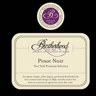 BROTHERHOOD 2018 PINOT NOIR NY PREMIUM (750ML)
