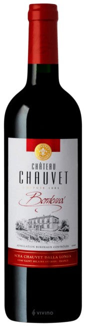 Château Chauvet - Bordeaux Rouge 2022 (750ml)
