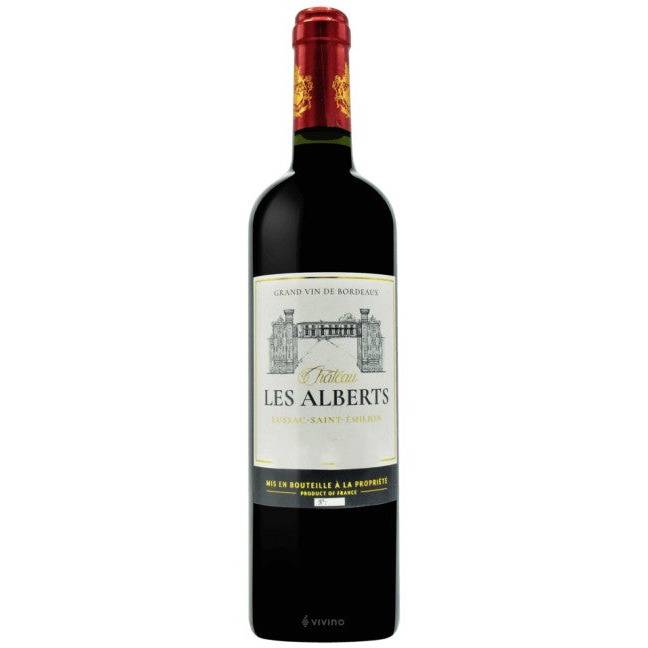 Chateau Les Alberts Lussac Saint Emilion 2018 (750ml)