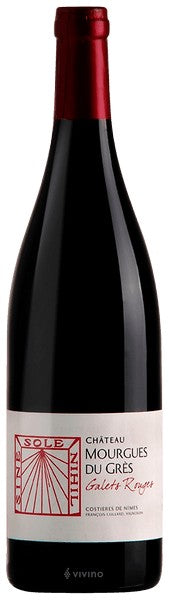 Mourgues du Gres Costieres de Nimes Galets Rouge 2023 (750ml)