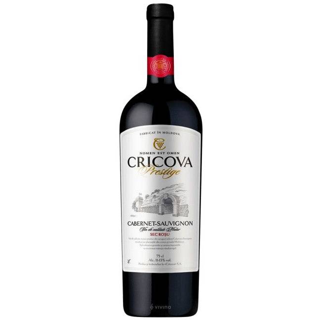 Cricova Prestige Cabernet Sauvignon 2021 (750ml)
