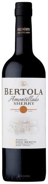 Diez Merito BERTOLA Amontillado 12yr Jerez-Xerez-Sherry NV (750ML)