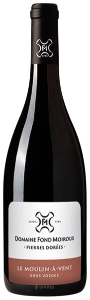 Domaine Fond Moiroux - Pierres Dorées - Le Moulin-à-Vent Gros Vosges 2023 (750ml)