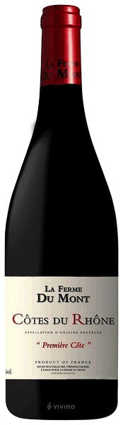 La Ferme du Mont - Première Côte Côtes du Rhône 2022 (750ml)