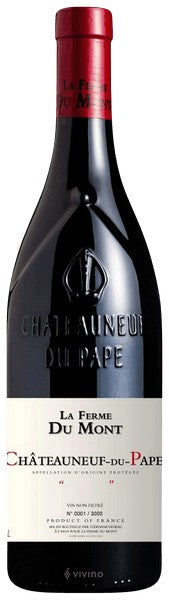 La Ferme du Mont - Vendange Châteauneuf-du-Pape Rouge 2021 (750ml)