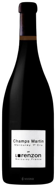 Bruno Lorenzon Mercurey 1er Cru Champs Martin ROUGE 2021 (750ML)