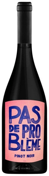 Pas de Probleme Pinot Noir VDF 2024 (750ML)