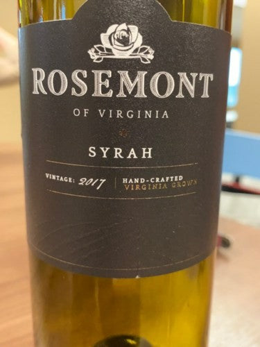 Rosemont of Virginia - Syrah 2023 (750ml)