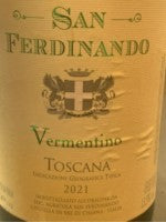 San Ferdinando Vermentino IGT Toscana 2024 (750ml)
