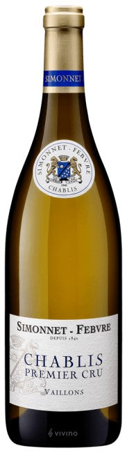 Simonnet-Febvre Vaillons Chablis Premier Cru 2023 (750ml)