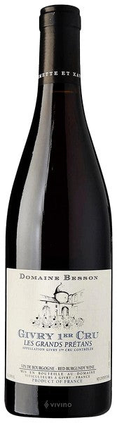 XAVIER BESSON 2023 GIVRY 1er CRU GRAND PRETANS (750ML)