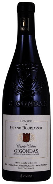 Grand Bourjassot Gigondas Cuvée Cécile 2021 (750ml)