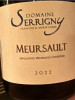 Domaine Serrigny - Meursault 2020 (750ml)