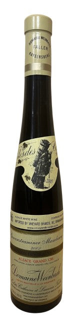 Domaine Weinbach - Clos des Capucins Gewürztraminer Mambourg Quintessence de Sélection de Grains Nobles Cuvée d'Or Alsace Grand Cru 2005 (500ml)