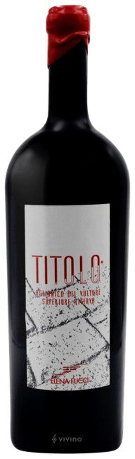 Elena Fucci  Aglianico del Vulture Superiore DOC "Titolo" (1.5L) 2018