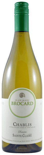 Jean-Marc Brocard Chablis Domaine Saint-Claire 2024 (750ML)
