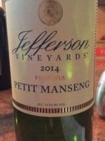 Jefferson Petit Manseng (White) 2022 (750ml)