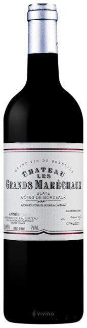 Château Les Marechaux - Château Les Grands Marechaux Blaye - Côtes de Bordeaux 2019 (750ml)