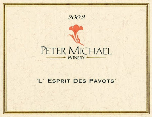Peter Michael - L'Esprit des Pavots 2022 (750ml)