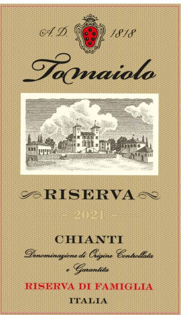 Tomaiolo - Chianti Riserva di Famiglia Gold Label 2021 (750ml)