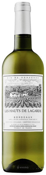 HAUTS LAGARDE 2024 BORDEAUX WHITE ORGANIC (750ML)