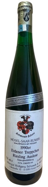 Schwaab-Sherr - Erdener Treppchen Riesling Auslese 1990 (750ml)