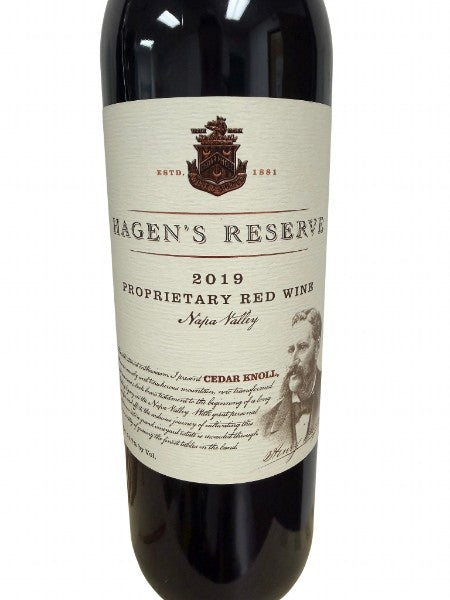 Cedar Knoll - Hagen's Reserve Proprietary Red 2019 (750ml)
