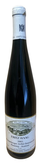 Fritz Haag - Brauneberger Juffer Sonnenuhr Riesling Auslese 2002 (750ml)