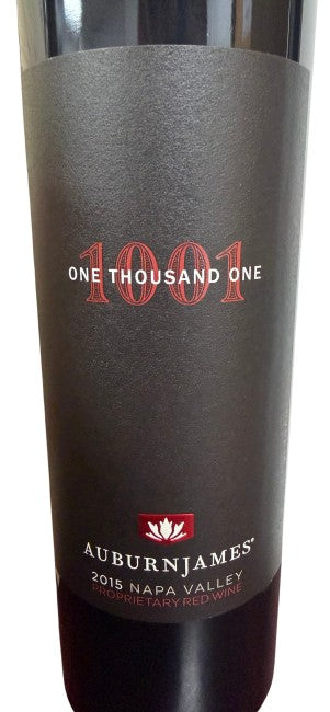 AuburnJames - 1001 Proprietary Red 2015 (750ml)