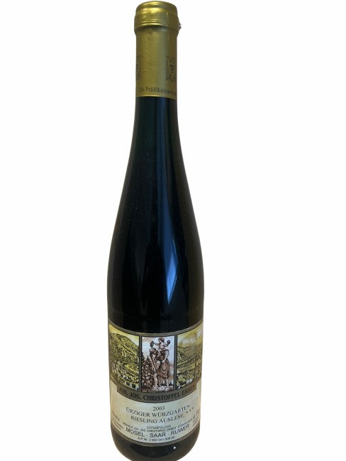 Joh. Jos. Christoffel Erben - Riesling Auslese Gold Cap Mosel-Saar-Ruwer Ürziger Würzgarten 2003 (750ml)