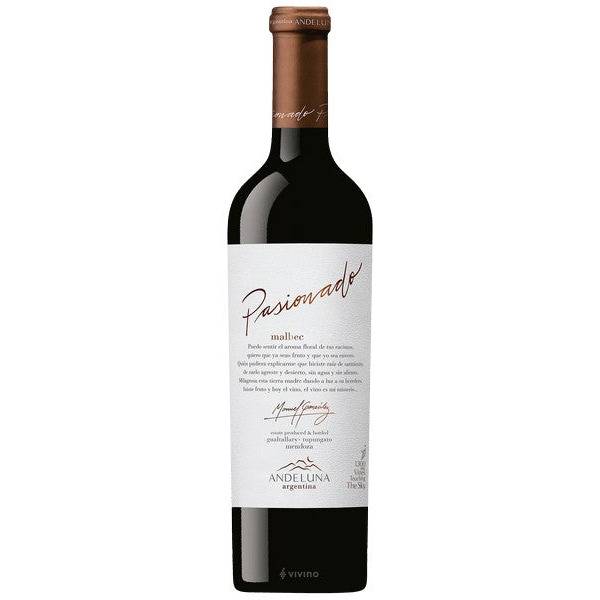 Andeluna Pasionado Malbec 2019 (750ml)