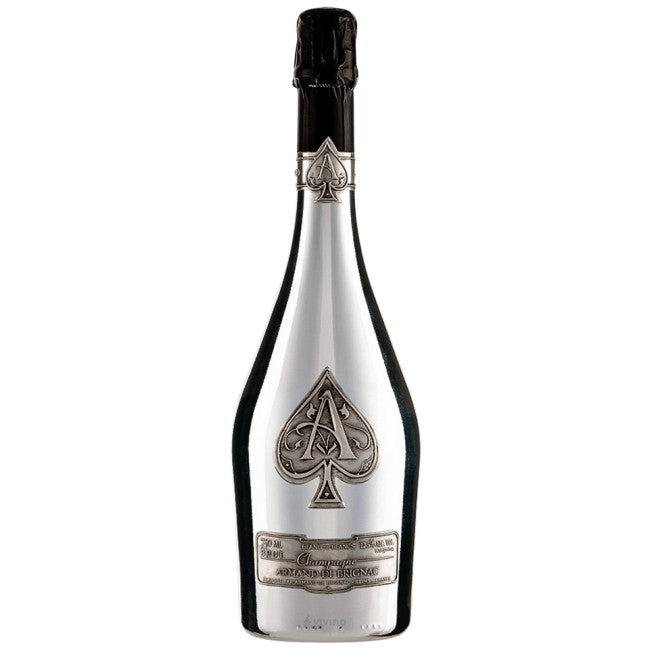 Armand de Brignac Blanc de Blancs Champagne (Silver) N.V. NV (750 ml)
