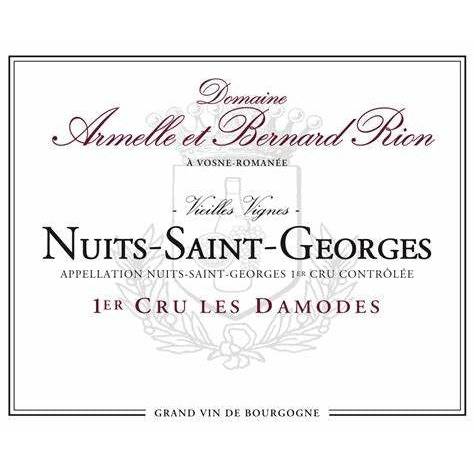 Bernard Rion Nuits St. Georges 1er Cru Les Damodes 2022 (750ML)
