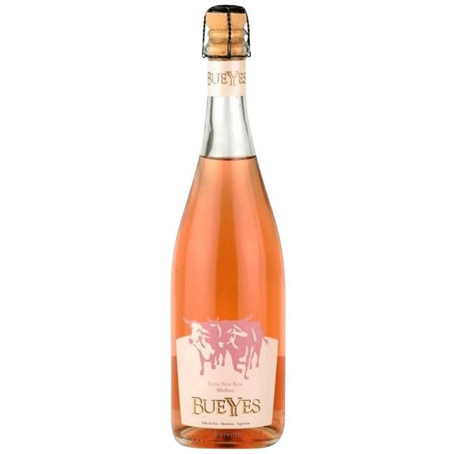 Bueyes Extra Brut Rosé NV (750 ml)