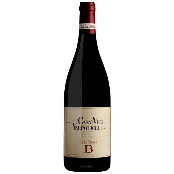 Ca'La Bionda Casal Vegri Valpolicella Classico Superiore doc Rosso 2021 (750ML)