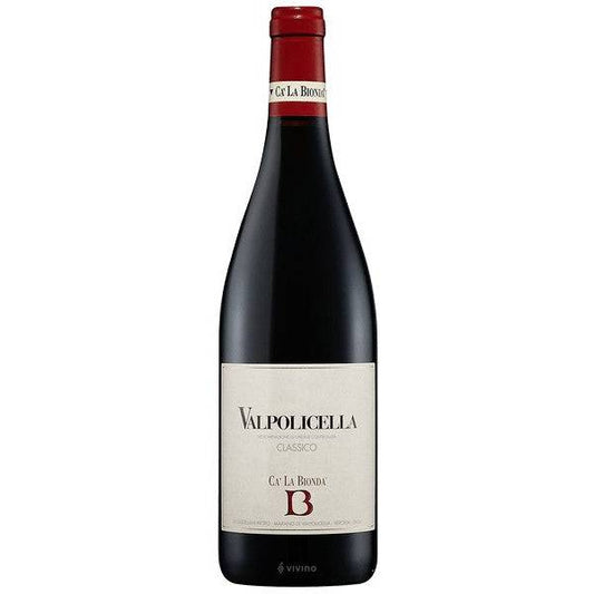 Ca'La Bionda Valpolicella Classico doc Rosso 2024 (750ML)