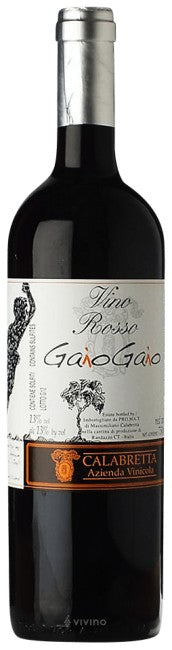 Calabretta Vino Rosso Gaio Gaio 2022 (750ml)
