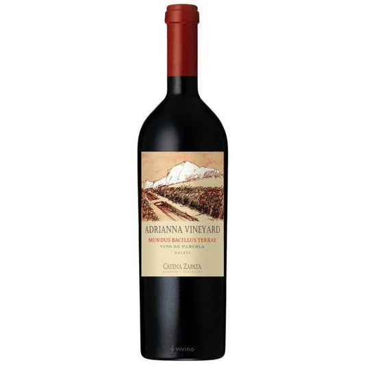Catena Zapata Adrianna Vineyard Mundus Bacillus Terrae Malbec 2021 750ml