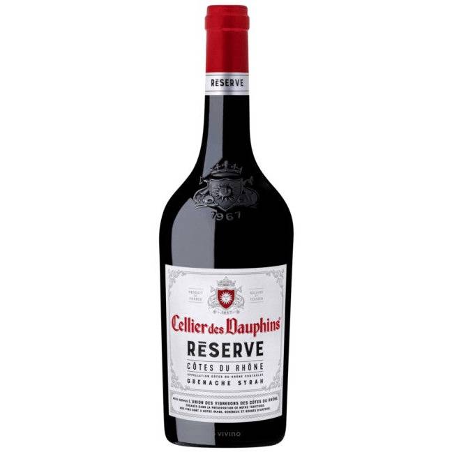 Cellier des Dauphins Réserve Grenache - Syrah Côtes-du-Rhône 2023 (750ml)