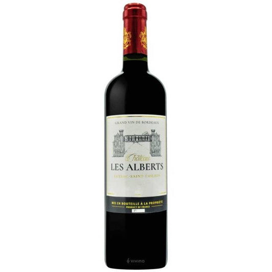 Chateau Les Alberts Lussac Saint Emilion 2018 (750ml)