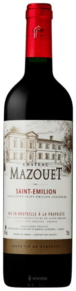 Château Mazouet - Saint-Émilion 2020 (750ml)