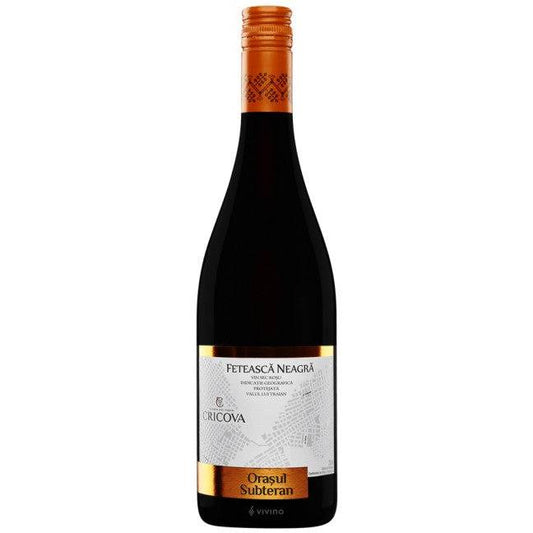 Cricova Orasul Subteran Feteasca Neagra 2023 (750ml)
